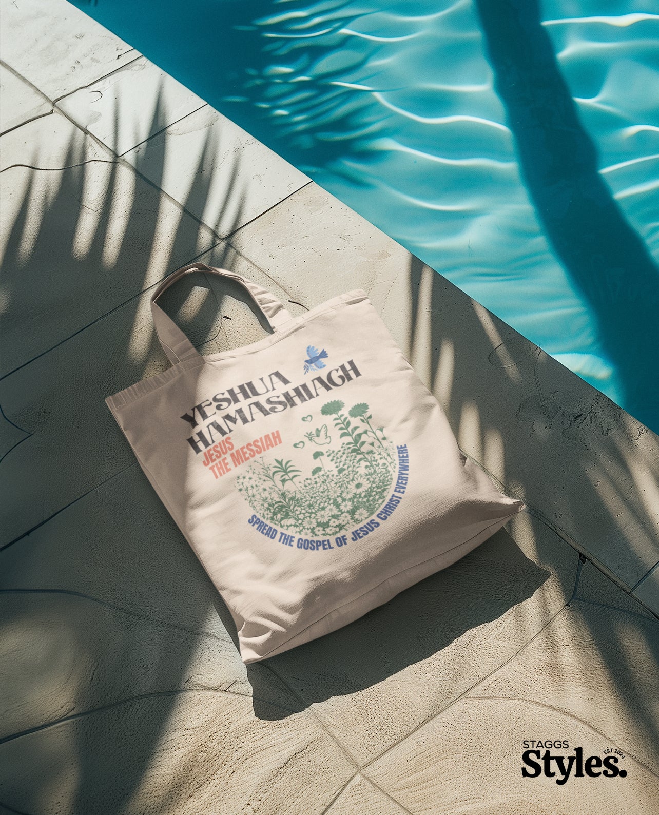 Christian Inspirational Custom Cotton Canvas Tote Bag, Eco-Friendly Shopping Bag, Religious Gift, Scripture Tote, Everyday Carryall