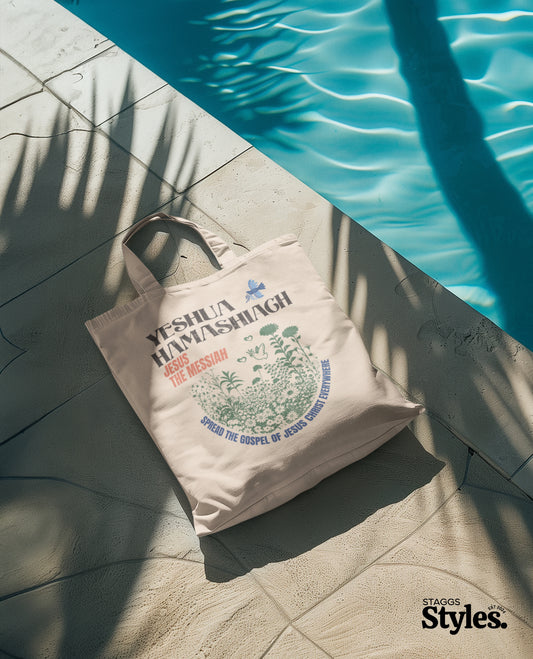 Christian Inspirational Custom Cotton Canvas Tote Bag, Eco-Friendly Shopping Bag, Religious Gift, Scripture Tote, Everyday Carryall