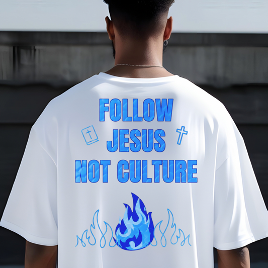 Follow Jesus Not Culture Shirt, Inspirational, Faith, Jesus