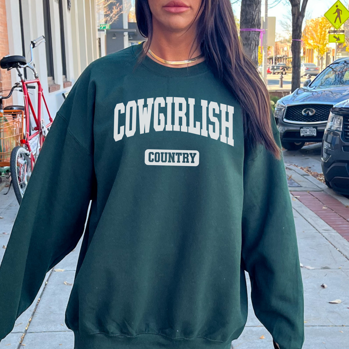 Cowgirlish Sweatshirt, Soft, Trendy, Comfy, Cute, Cozy, (27)