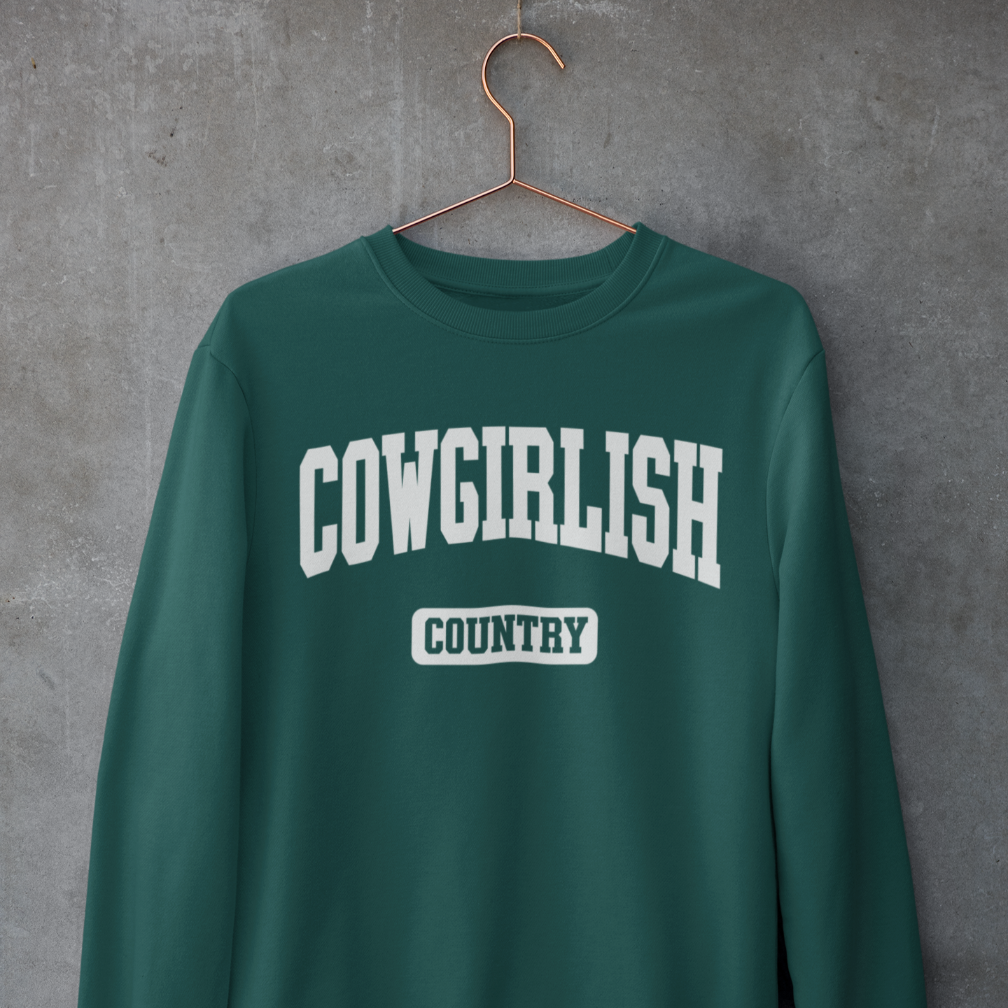 Cowgirlish Sweatshirt, Soft, Trendy, Comfy, Cute, Cozy, (27)